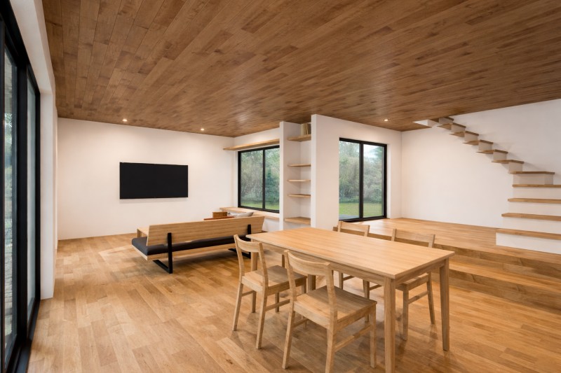 お子様も大人もワクワクする遊び心のあるリビング